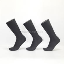 DLYD-09 40CM height customized knee/foot sport mannequin for socks display, mid knee support mannequin in matt black color